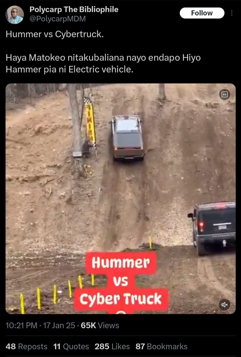 wmorrill3's tweet photo. Off-road driving often comes down to driver skill and confidence even when the vehicle is capable. Here is the successful attempt that was cropped out of the viral video that shows the Cybertruck failing to make it to the top. https://t.co/07ACg4L7su