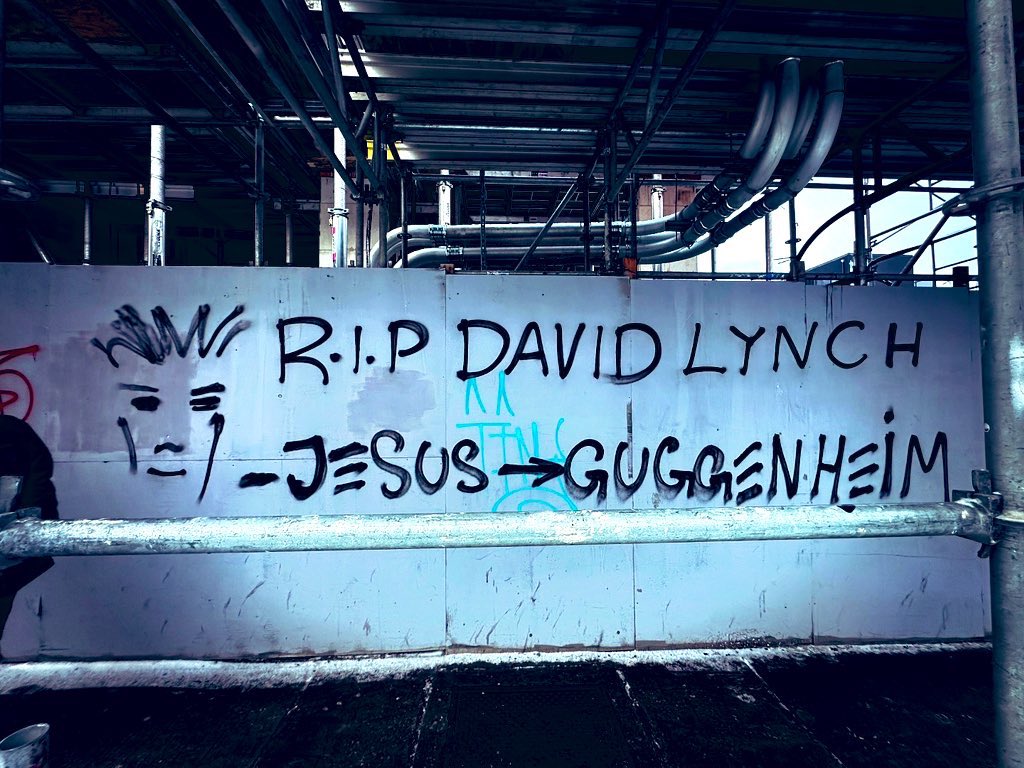 RIp #Davidlynch <a href="/GuggenheimJesus/">JESUS GUGGENHEIM</a>