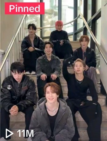 OT7Ahga's tweet photo. [📱] TIKTOK

GOT7's #PYTHON Dance Challenge (stairs version 😂) has reached 11M views and 2.3M likes on Tiktok. It's their most viewed and liked video so far. 

#GOT7_PYTHON #GOT7 #갓세븐 @GOT7Official 😺 https://t.co/qV0rrhdx12
