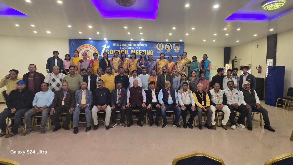 GiantsFed8's tweet photo. Federation-8’s 1st Council Meeting cum Installation Ceremony of Giants Group of Chaibasa &amp; Chaibasa Saheli held on 25th Jan at Chaibasa was a grand success! A day of collaboration, inspiration, and new beginnings.
@GiantsWelfare @ShainaNC @deepakcbsa https://t.co/UPiGVE0W0I