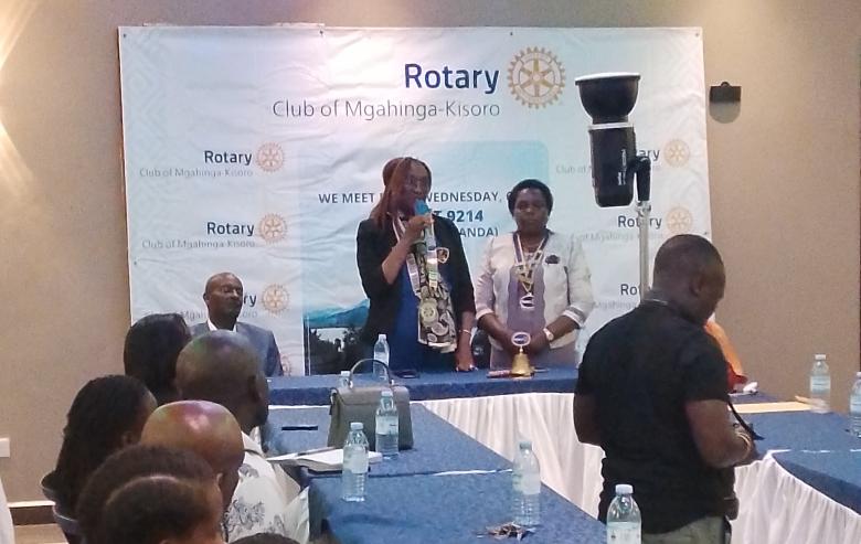 "..in western region, I have found you to be a very powerful club, you assess the problems In the communities and you take a positive action over them as a club.."-Rtn Agnes Mungat, Governor D9214 <a href="/rotaryd9214/">RotaryDistrict9214</a> 
<a href="/MgahingaKisoro/">Rotary Club of Mgahinga Kisoro</a> 
<a href="/racmgahinga/">Rotaract Club of Mgahinga Kisoro</a>