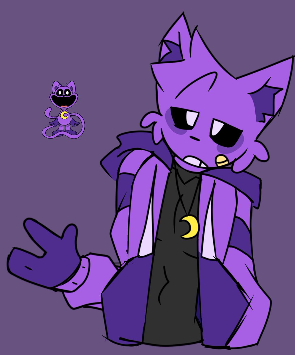 Dibujo culiao de catnap -w-
#catnap #SmilingCritters #smilingcritersAU #SmilingCrittersOC