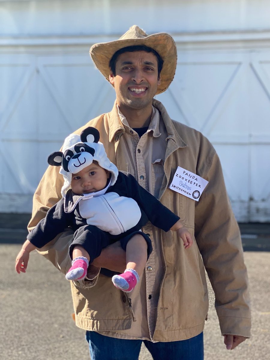 Pandas back in DC = My girls are happy!
Throwback to when we dressed Maya as one when she was still a baby.