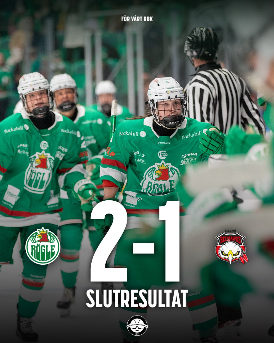 DERBYSEGER!!!!! 

Margot Huot-Marchand avgör matchen i tredje perioden 💚 Stort tack till alla er 2716 som var på plats, världens bästa publik 🤩 

🚨 Dagens grönvita målskyttar: Josefine Engmann och Margot Huot-Marchand.