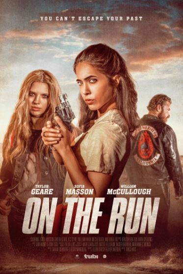 FilmsQuirky's tweet photo. #OnTheRun (2024)   
Two teen sisters learn about their family's involvement with a secret program and go on the run to escape the deadly criminals targeting their family.
#GirlsWithGuns  #SofiaMasson  #TaylorGeare
#FilmX  📽️  🎬 https://t.co/Jig4nroVVA