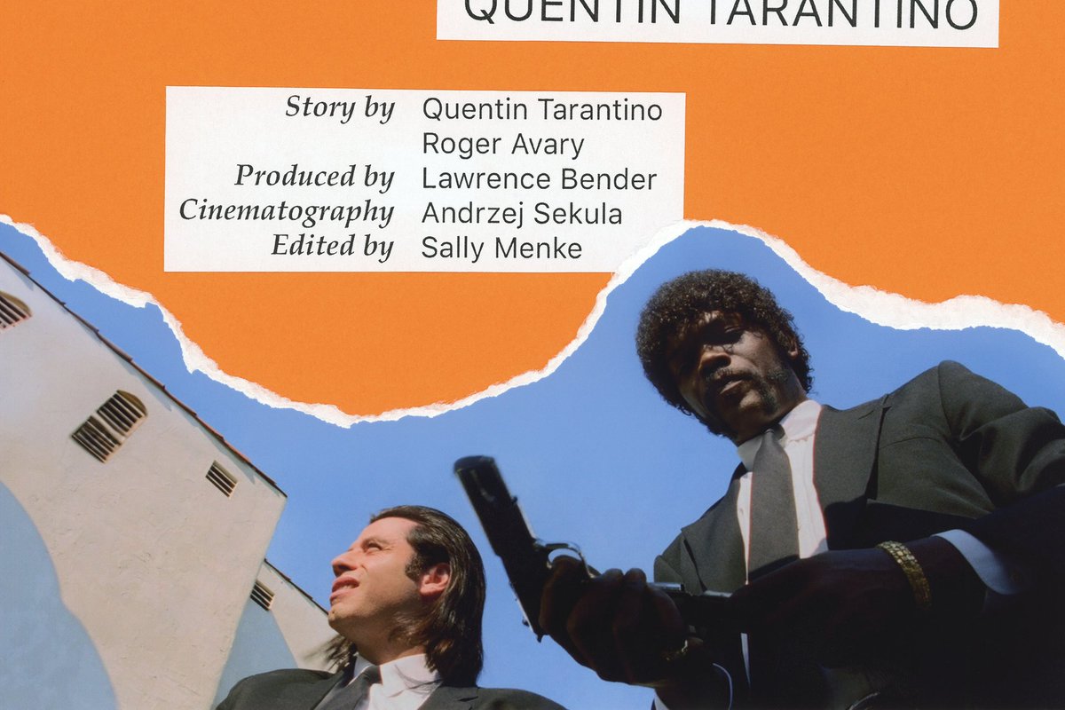 Pulp Fiction ✂️🖍️
handcollage + colorization