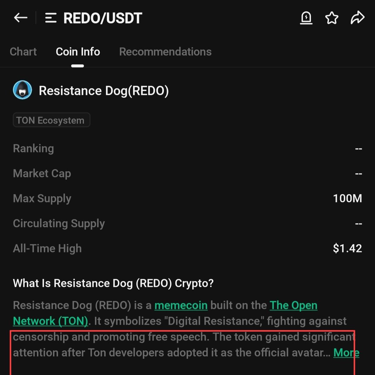 $REDO is next top gainer ⏳ 

TON Ecosystem coins pumping huge like $WAT $HOLD $FTON $PGC $GODL ... 

$REDO is unpumped memecoin on TON eco 👀

don't miss easy gains ..