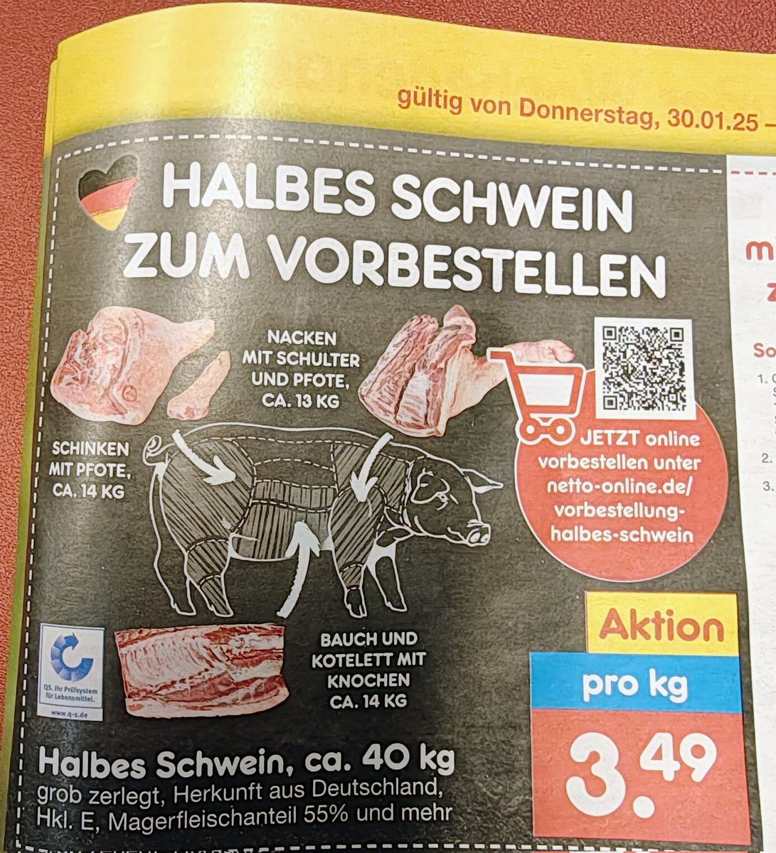 Wenn das Tierwohl mal wieder sch...egal ist! 😭

Danke Netto-Markendiscount
