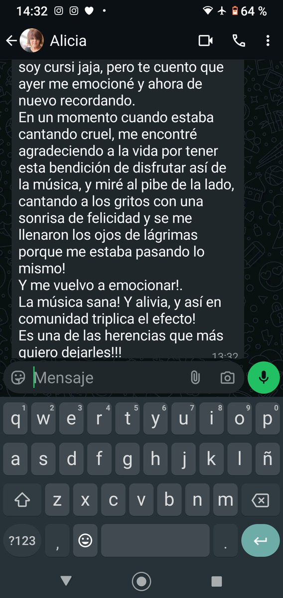 mama solo te pregunté cómo estuvo el show de anoche de los piojos