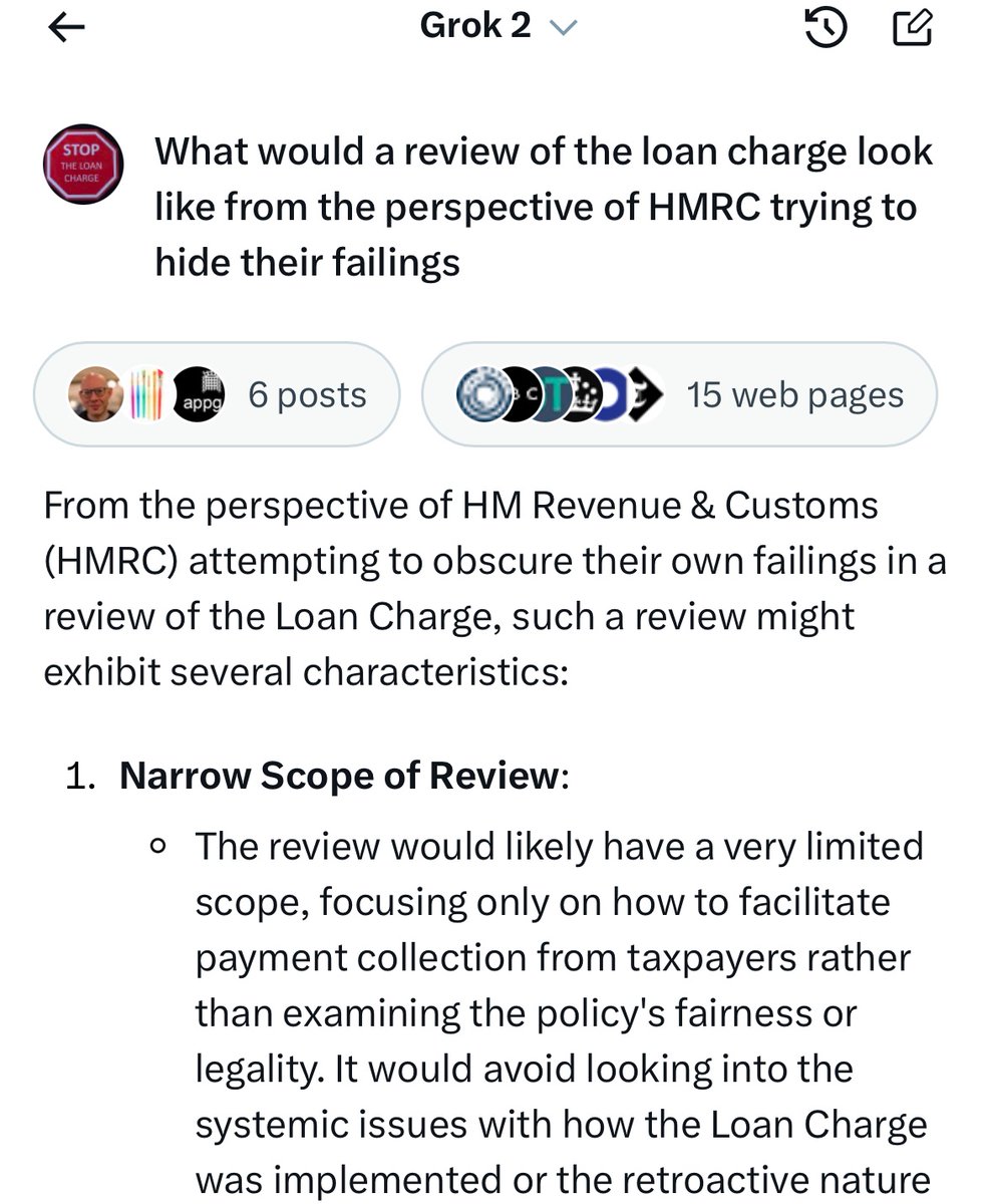 Nervous_72's tweet photo. @gh96763 @Stephen41792571 @grok @jamesmurray_ldn @hmtreasury Seems like Grok &amp; @jamesmurray_ldn  nailed it to me. 
#LoanChargeScandal whitewash. https://t.co/dYsyQI1kbI