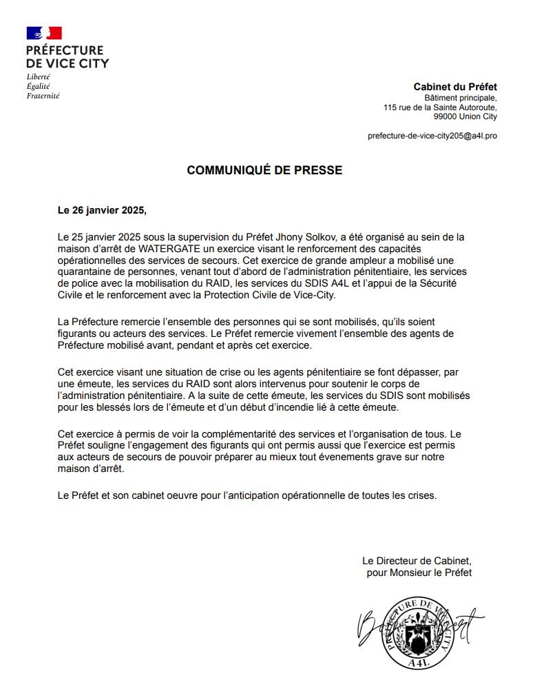PrefectureA4L's tweet photo. La #PrefA4L remercie vivement la @PN_A4L avec le @RaidPnA4L.  Le @SDIS_A4L avec @SC_A4L et la @PCiA4L pour leur contribution a cet évènement de grande ampleur.

cc : @ArmaForLife @MrRatSuper https://t.co/oZVXsh4Ksz