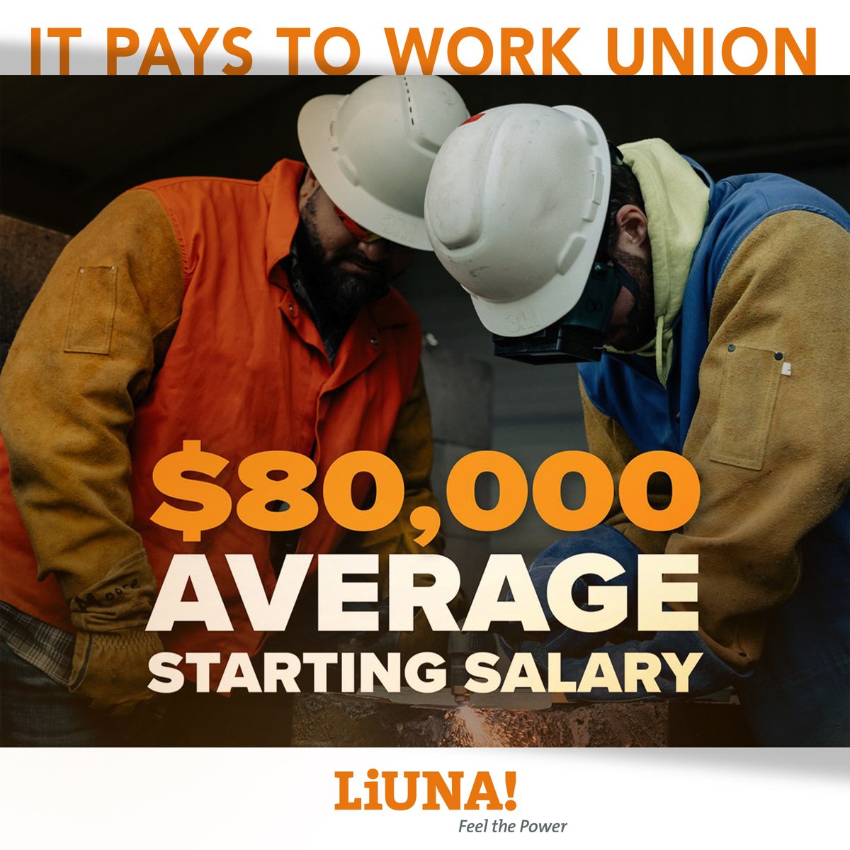 #LIUNA apprenticeship is a golden opportunity to earn wages that reflect your hard work &amp; skill. Don't miss out! Get paid to learn on the job while you work towards full employment. Learn more here: bit.ly/3Vdcfw0

#Apprenticeship #Career #MarchToOneMillion #FeelThePower