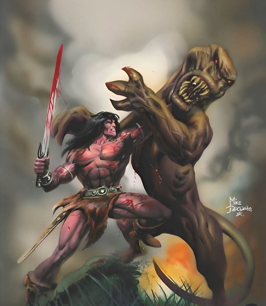 MakeMyComicRare's tweet image. #Art by #MikeDeodato #conanthebarbarian
