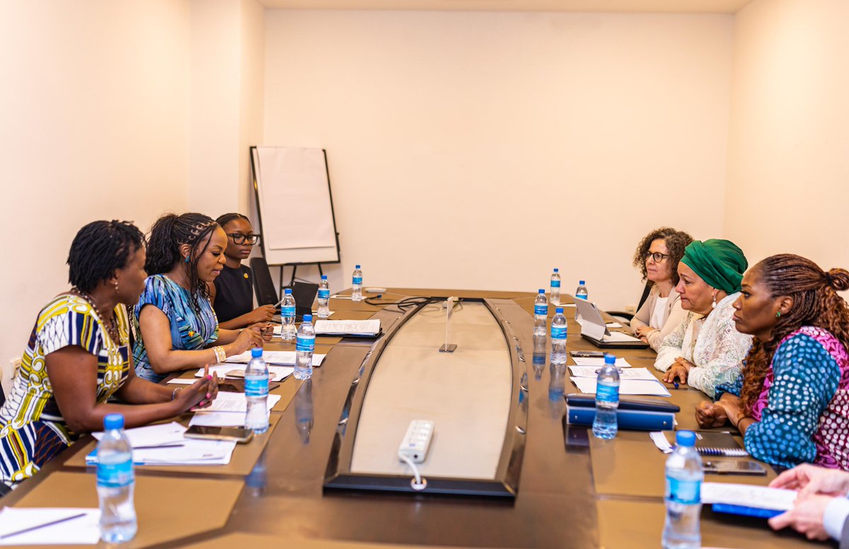 Damilola Ogunbiyi (@damilolasdg7) on Twitter photo Together with <a href="/UnitedNationsTZ/">UN Tanzania 🇺🇳</a> Resident Coordinator
<a href="/SusanNamondo/">Susan Namondo Ngongi</a>, we updated <a href="/UN/">United Nations</a> DSG, <a href="/AminaJMohammed/">Amina J Mohammed</a> on the plans and preparations for the #Mission300 Africa Energy Summit.
We also discussed how to accelerate progress towards achieving #SDG7 targets in #Africa and beyond. Together with <a href="/UnitedNationsTZ/">UN Tanzania 🇺🇳</a> Resident Coordinator
<a href="/SusanNamondo/">Susan Namondo Ngongi</a>, we updated <a href="/UN/">United Nations</a> DSG, <a href="/AminaJMohammed/">Amina J Mohammed</a> on the plans and preparations for the #Mission300 Africa Energy Summit.
We also discussed how to accelerate progress towards achieving #SDG7 targets in #Africa and beyond.