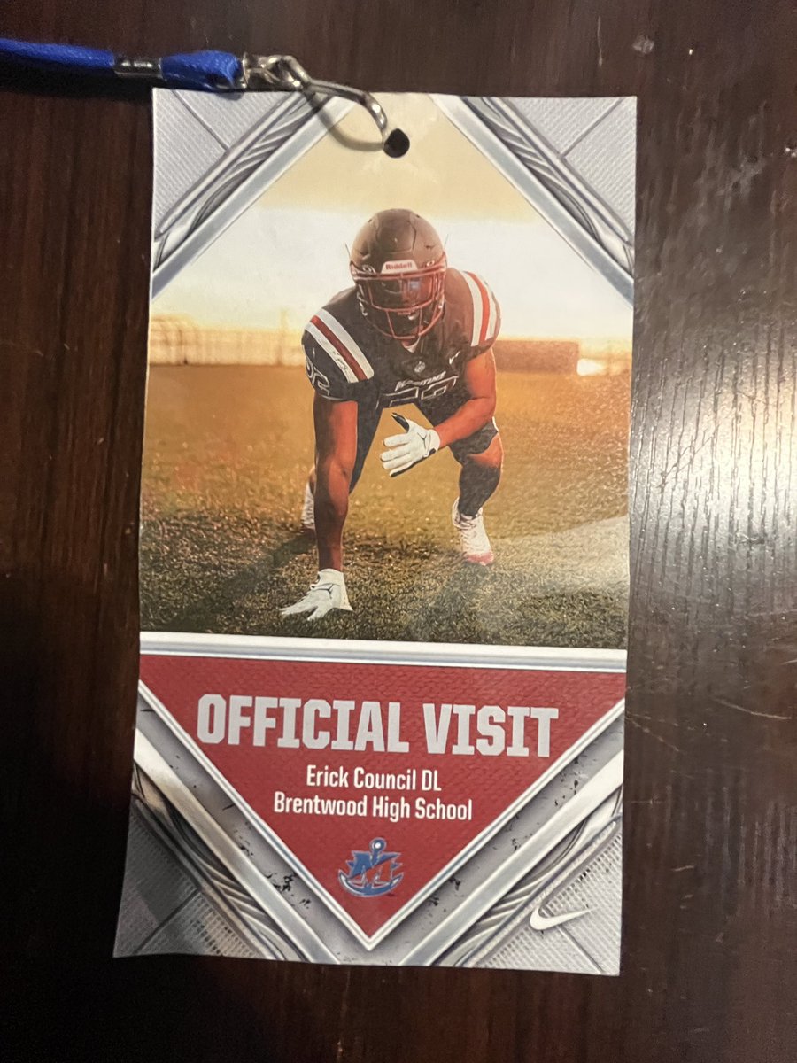 Erick_Council's tweet photo. Id like to thank @MaritimeFB and the entire Coaching staff for blessing me with opportunity to come on a campus visit yesterday https://t.co/uJKGIeXZrZ