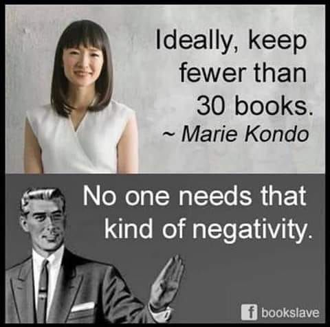 📚 Keep fewer then 30 books? Does not compute! Keep all the books you want. Buy bigger shelves if needed.  Fewer then 30 books. 😨 Tut, tut. Indeed.😖 <a href="/CrimeCymru/">Crime Cymru</a> <a href="/booksaremybag/">Books Are My Bag</a> <a href="/BookDuke/">TheBookDuke</a> <a href="/bookishworld_/">beth🦄📚</a> <a href="/davidtells_/">David (a writer’s blog)</a> <a href="/tsm_blogmark/">tsm_blogmark</a> <a href="/AvidReadersCafe/">Avid Reader's Cafe</a> #Sunday