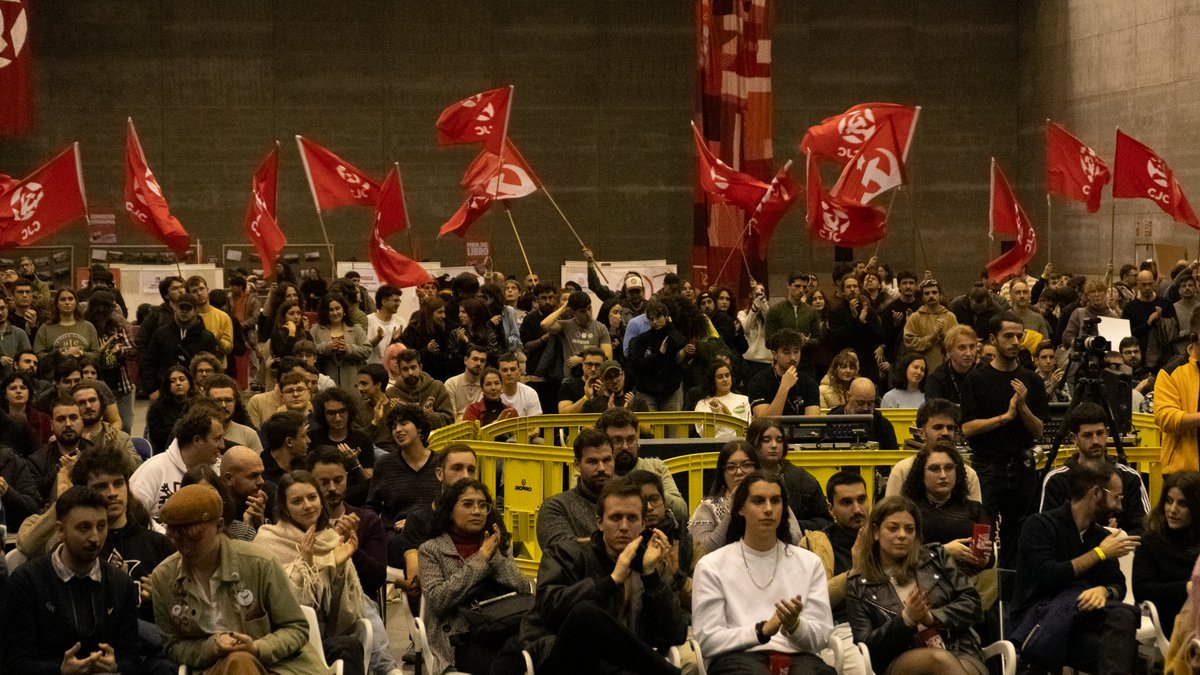 CJC_Media's tweet image. 🚩 Festival de la Juventud (2025).
40 aniversario de los Colectivos de Jóvenes Comunistas.