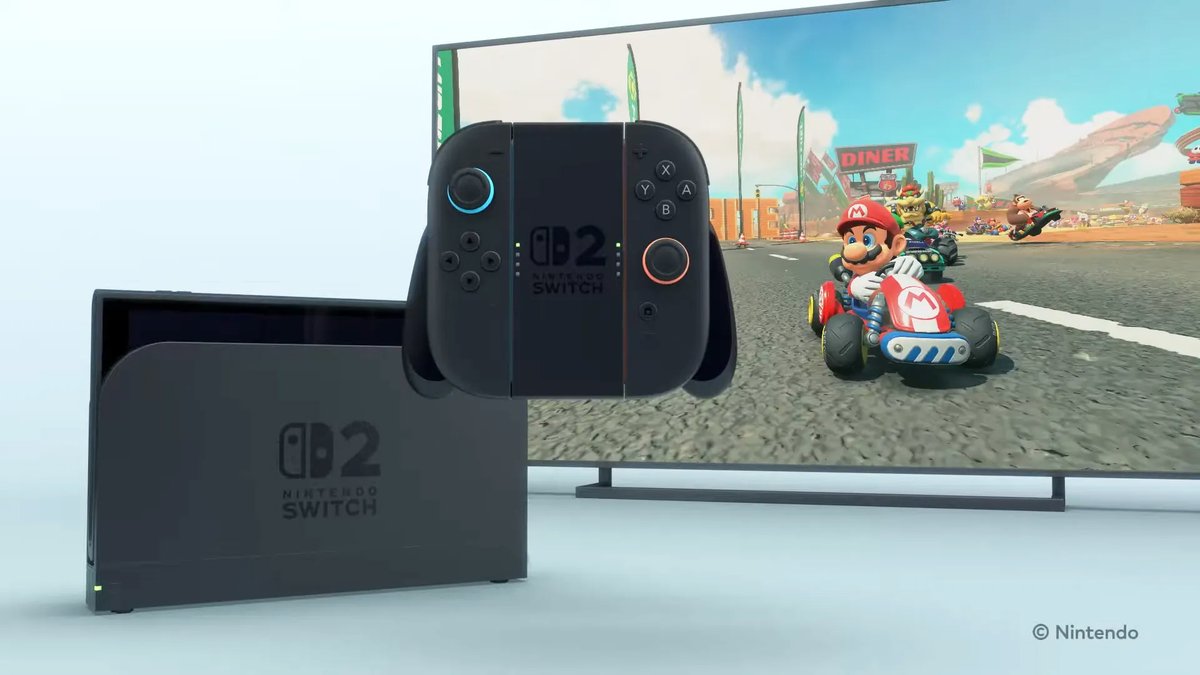 Dealtendo's tweet photo. Confirmed Nintendo Switch 2 games:
- Mario Kart 9
- Yooka-Replaylee
- Bestiario
- My Time at Evershine
- Littlelands
- Secret Forest
- Synth Beasts
- Aurascope
- LUCID

Upcoming:
- Metroid Prime 4: Beyond
- Pokémon Legends: Z-A https://t.co/dZ9Ps9Itbp