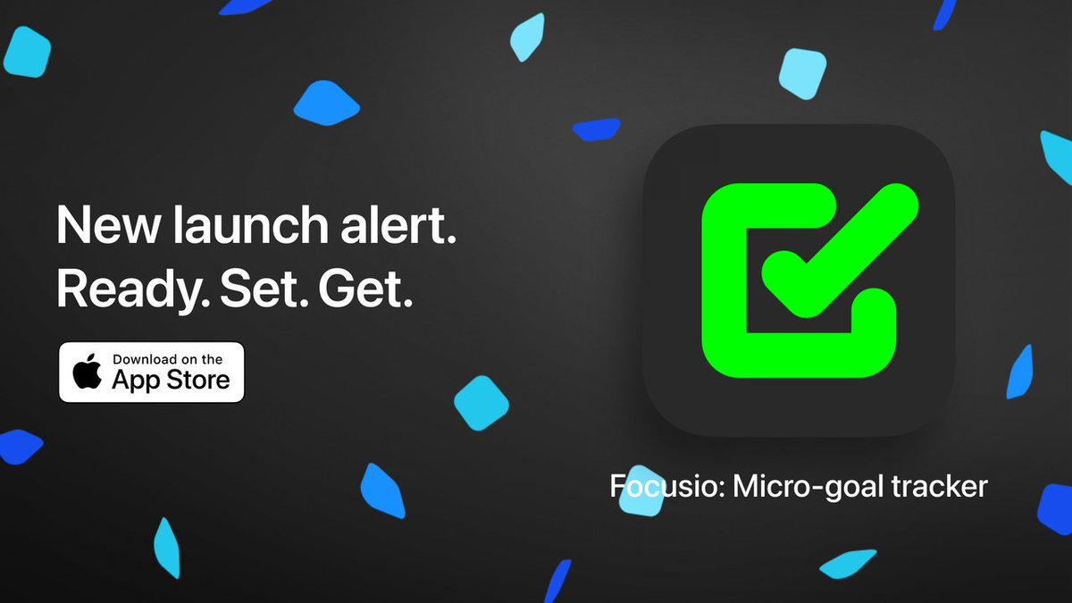 nestor__studio's tweet photo. Greatness takes time. The secret? Break big goals into micro-goals. Tackle the mountain step by step, and watch progress build! Start now with Focusio
👉 https://t.co/pWrrLxQ7QW

#buildinpublic #MicroGoals #Focusio https://t.co/LSjCa6KEKc