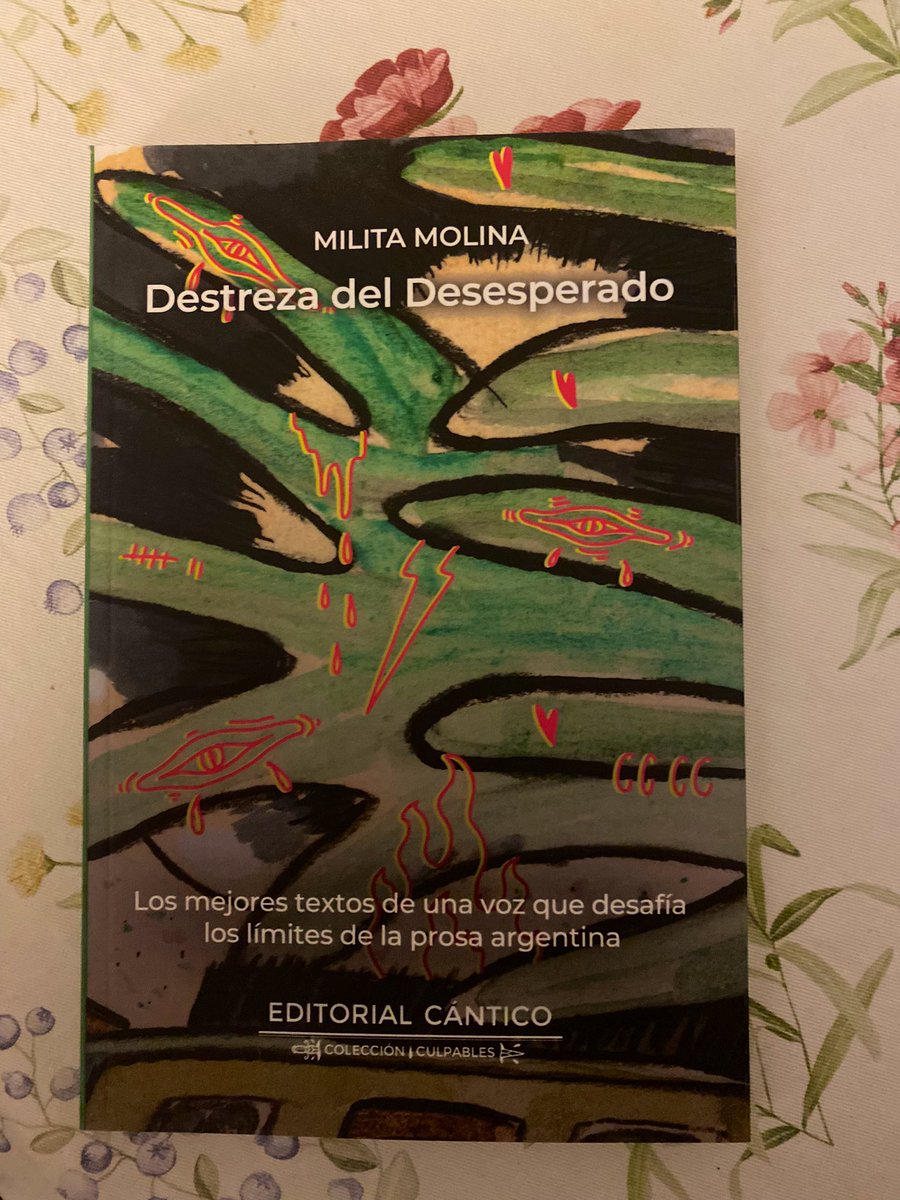 Rodrigo García Marina (@rodrigogmarina) on Twitter photo El pasado miércoles falleció la escritora Milita Molina. Este libro suyo fue mi último trabajo como editor en la colección que coordiné para <a href="/canticoed/">Editorial Cántico</a>.
Ojalá todo el mundo alcance a conocer su calibre como escritora: brillante, siempre inteligente, divertida.
Terrible pérdida. El pasado miércoles falleció la escritora Milita Molina. Este libro suyo fue mi último trabajo como editor en la colección que coordiné para <a href="/canticoed/">Editorial Cántico</a>.
Ojalá todo el mundo alcance a conocer su calibre como escritora: brillante, siempre inteligente, divertida.
Terrible pérdida.