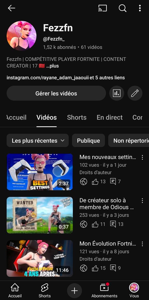 Fezzfnnn's tweet photo. • Même si après 1 an sans vidéo vous êtes là pour me soutenir
merci a tous 🫶🏻 •
#Beoudious 🧡🐉 https://t.co/5F2SIhjzL5