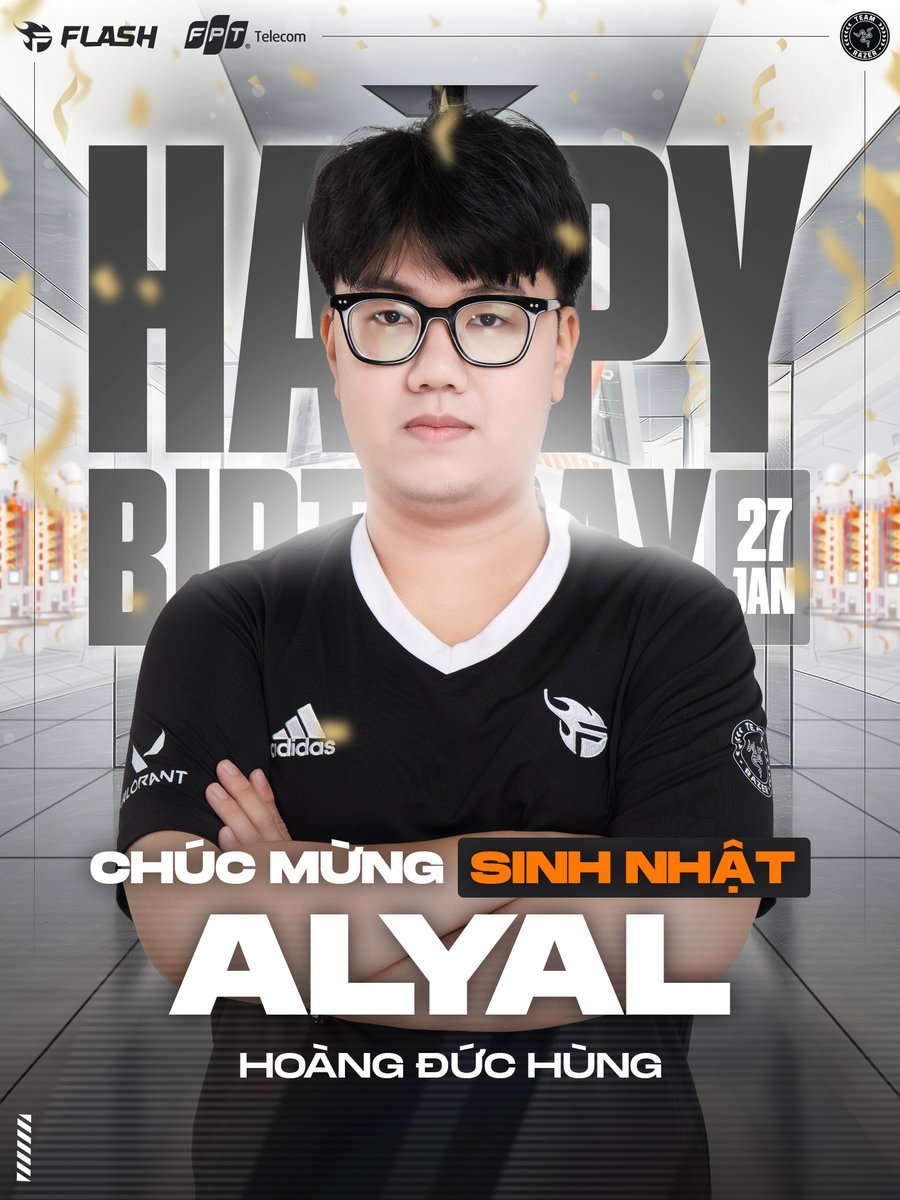 flashvalorantvn's tweet image. HAPPY BIRTHDAY, LAYLA. 
Wishing Layla a year of success, glory, and new achievements with FPT Flash VALORANT! 💪🔥 Drop your best wishes in the comments! ❤🎉

#TeamFlash #MakingGamersHeroes #FPTTelecom #FPTFlash #TeamFlashValorant