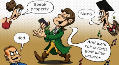 If Robert Burns had been a Scots speaking pupil in Scottish education in 2025, wid we aw have praised him like we did this weekend? Or wid he have got telt aff for speaking Scots?
Read Young Rabbie at scotshooseyaldi.com/primary/comics…
#Scots #BurnsNight