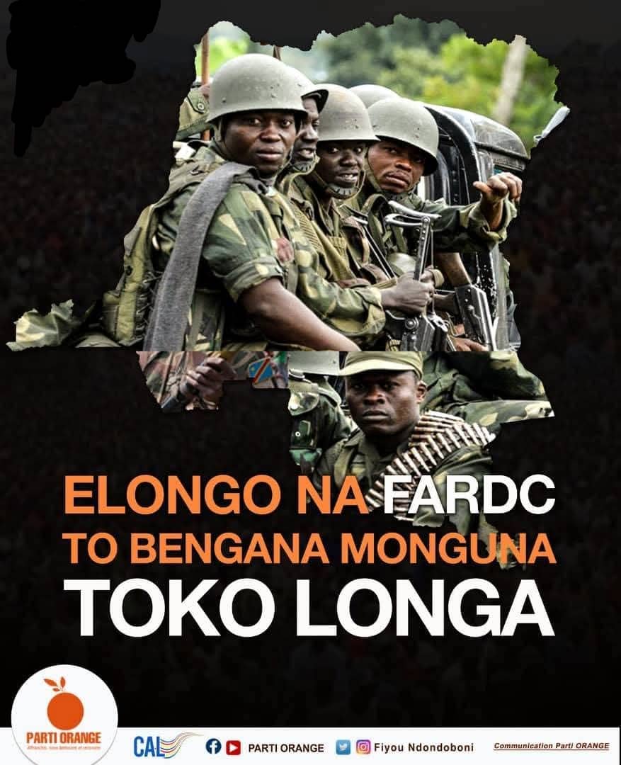 #RDC_ Aucun cm2 de nos terres restera entre les mains de nos ennemis. Cette  guerre médiatique autour de la prise de Goma ne va pas ébranler nos vaillants soldats. Restons confiants et tous derrière le commandant suprême <a href="/fatshi13_/">Félix A. Tshisekedi</a> et la <a href="/FARDC_Info/">Armée Congolaise - FARDC</a>  
#CohésionNational 
FiN