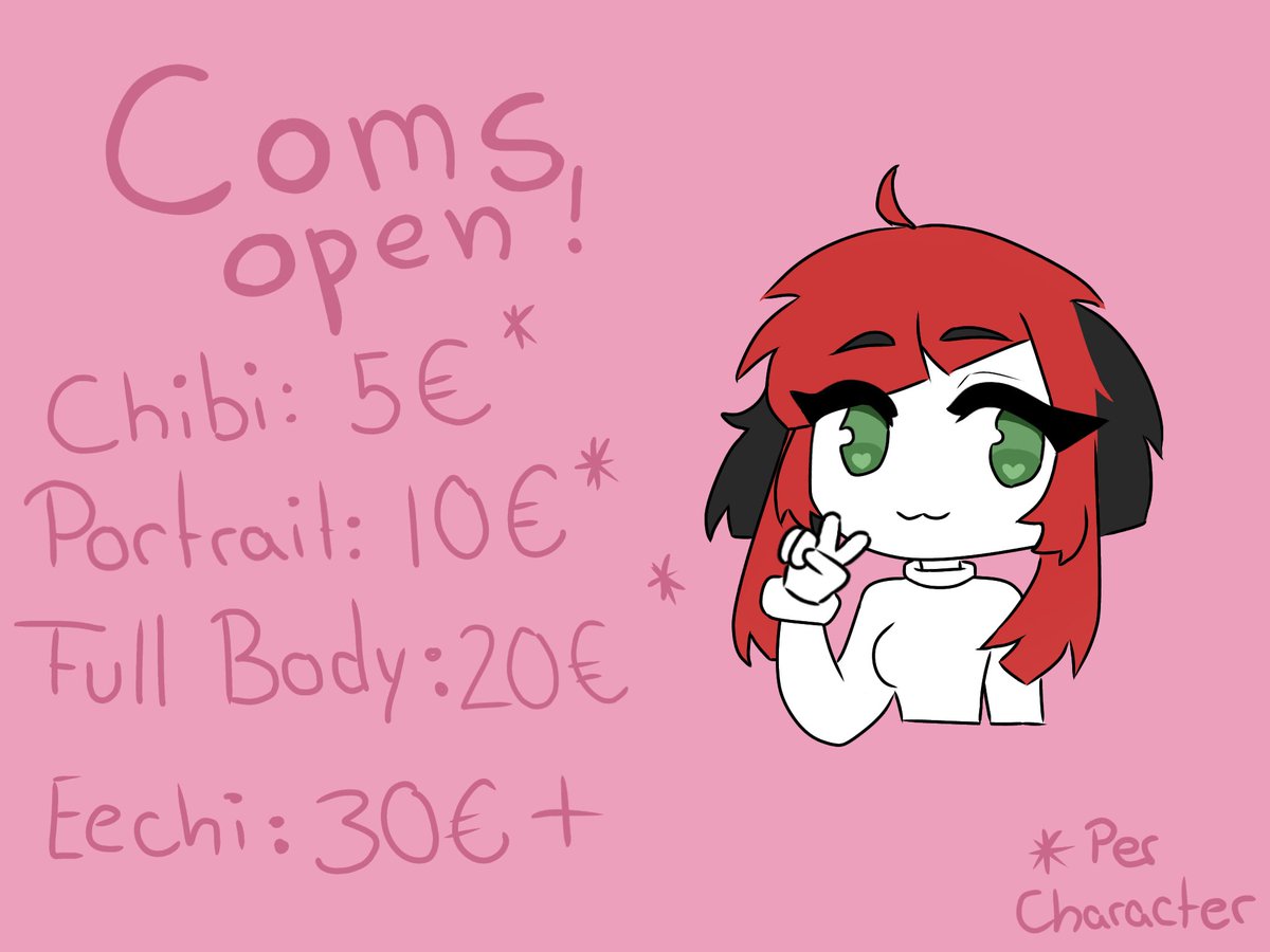 NekoYolandi's tweet image. Im glad to announce that my #comissions are open again!
I will still work for @sugarsweetgen mainly but will be accepting comissions from now on.

#vtubersheet cost more ,but i will decide it during our convos :)

#art #emergencycomission #Coms #ArtCommission #eechi