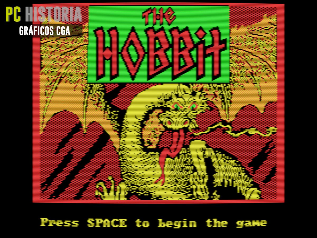 PC__Historia's tweet image. 🧙🏼‍♂️🧝 #THEHOBBIT (#BeamSoftware, 1982) llegó a #PC en 1983 como una joya de la ficción interactiva. Sigue la trama original como Bilbo Baggins, con gráficos, personajes con IA propia, física realista y un revolucionario parser (Inglish) que entendía frases completas.