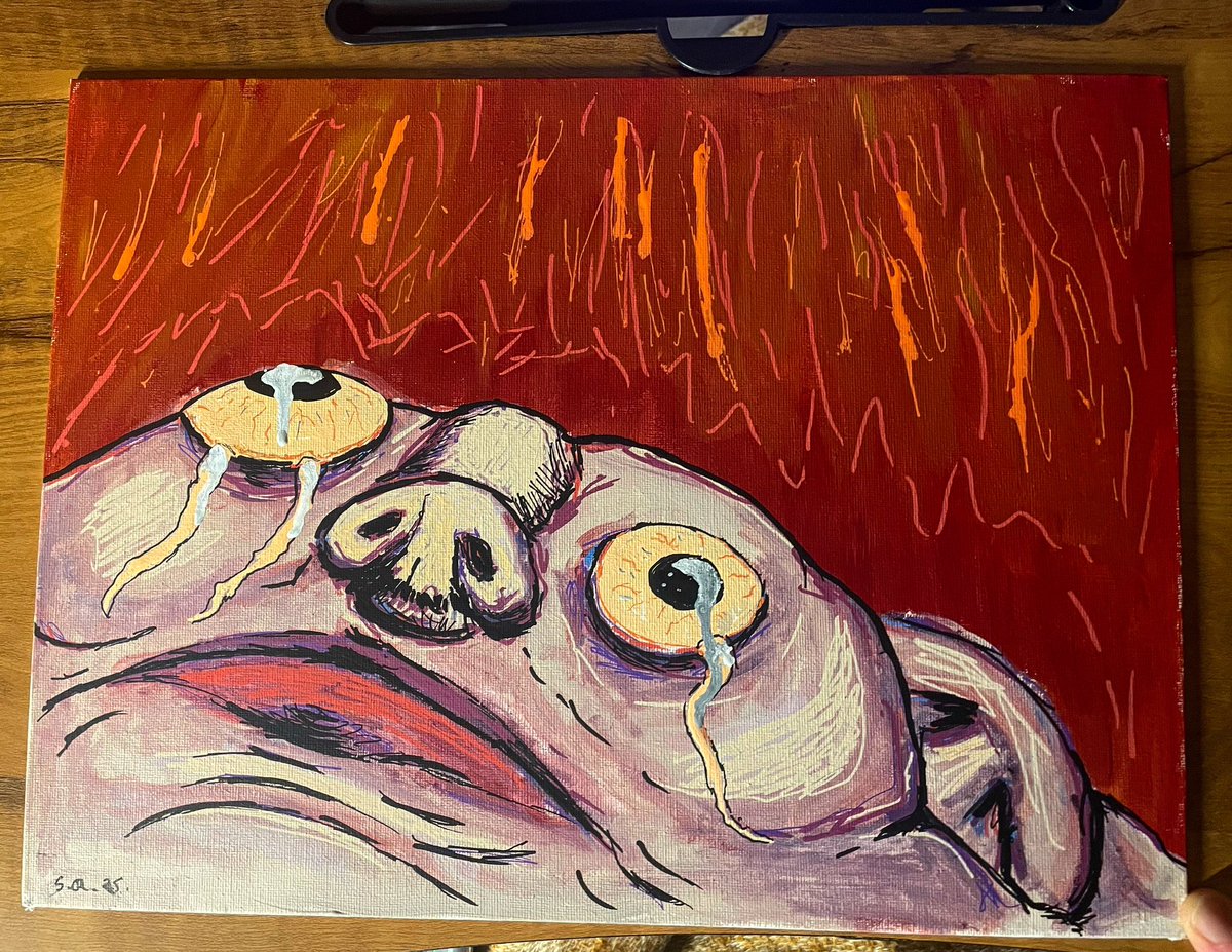 PlSSSARAH's tweet photo. my boyfriend says i draw like im drawing characters from dune https://t.co/JlK3E3VUAS