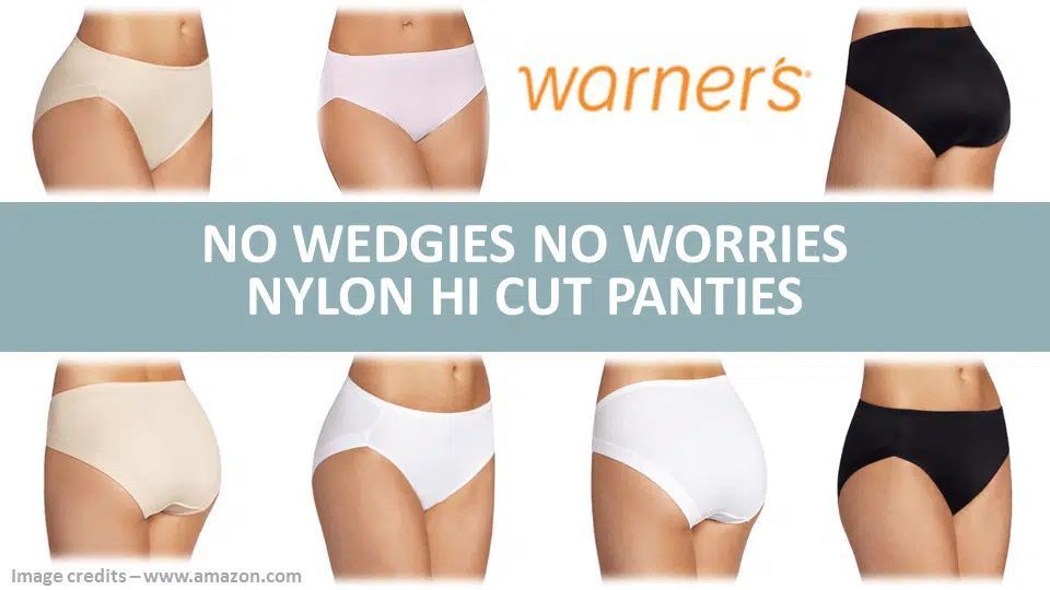 maybethispair's tweet photo. #Warners original “No Pinching No Problems” Hi Cut brief!

This underwear is mid-rise and provides “full seat” coverage, as well as ample front coverage.

Available in 4 sizes.

An affordable quality #Nylon #HiCut #Panty.

https://t.co/xU1eIpy416 https://t.co/9jJUzAwJ1K