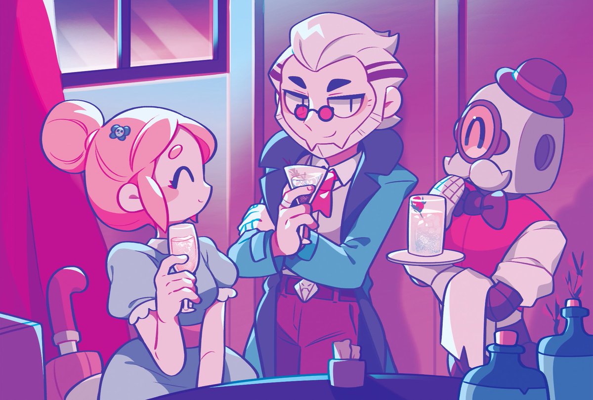 PIPER &amp; BYRON &amp; BARLEY💝🐍🍺
#BrawlStars #브롤스타즈
#BrawlStarsArt #ブロスタ