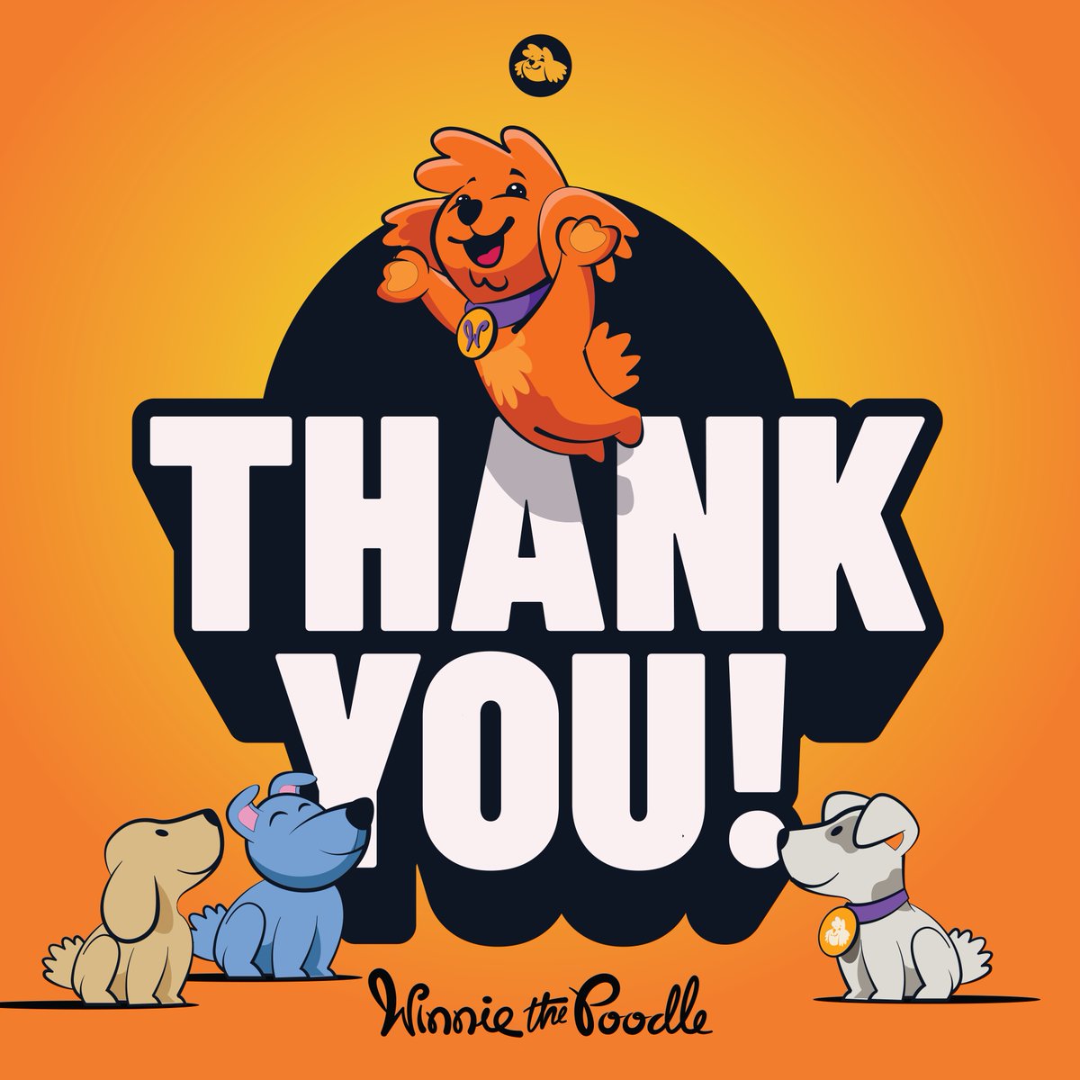 Winnie’s thankful for you being part of this caring community! 🌟 Let’s keep spreading love and joy together! #WINNIEVERSE #WinnieCares