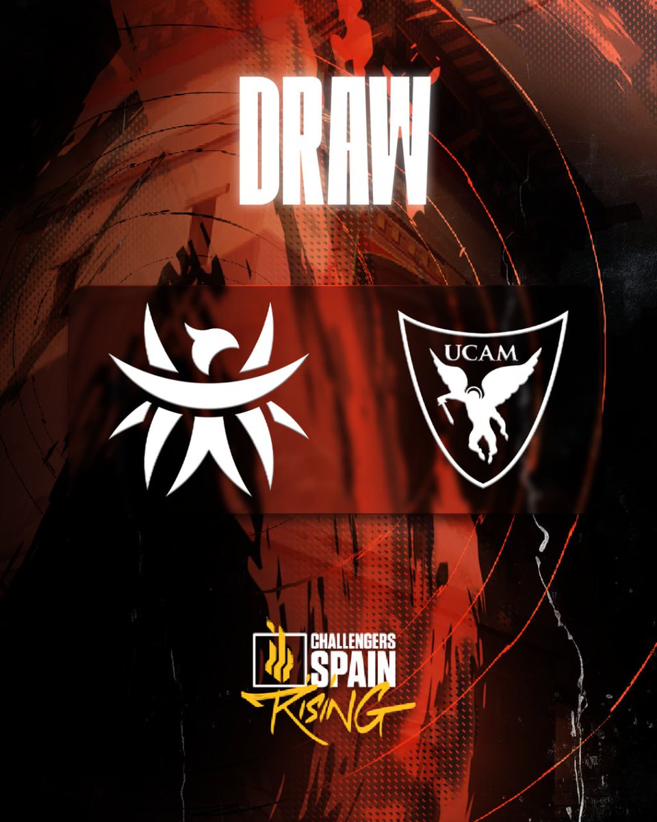 HGE Esports (@hgeesports) on Twitter photo ⚔️ It was a close battle! ⚔️
A hard-fought draw against <a href="/UCAM_esports/">UCAM Esports</a> today. While it wasn’t the win we aimed for, we’re ready to push even harder in the next round💪
Thanks for your unwavering support you’re our greatest strength🧡🖤
GO HGE✨ ⚔️ It was a close battle! ⚔️
A hard-fought draw against <a href="/UCAM_esports/">UCAM Esports</a> today. While it wasn’t the win we aimed for, we’re ready to push even harder in the next round💪
Thanks for your unwavering support you’re our greatest strength🧡🖤
GO HGE✨