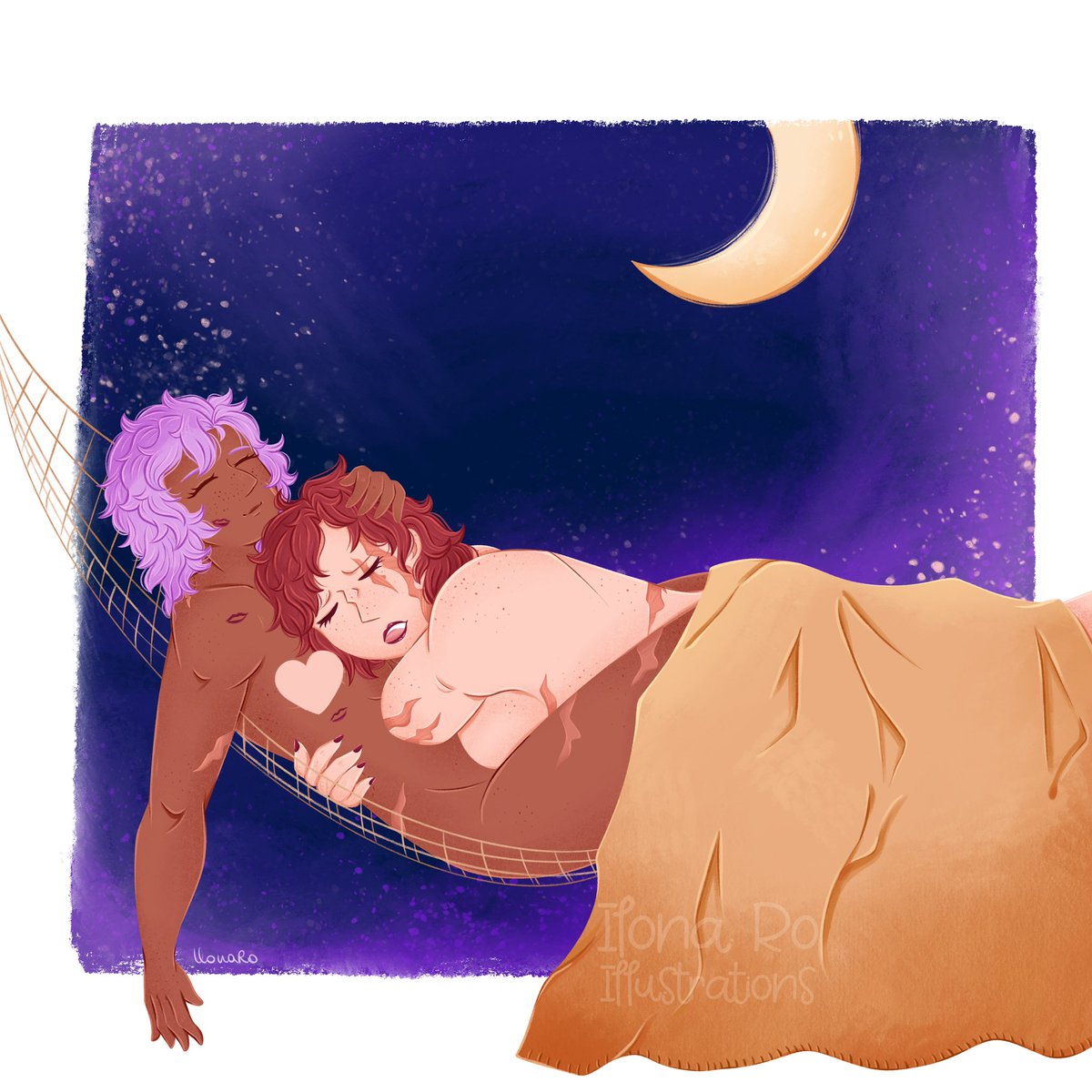ilonaelleoffz's tweet photo. #KidPiratesMonth2025 day 26: Sleep and Dreams 🌙

Decided to add my OC in this one, alongside fem!Kid 🧡

#OnePiece #EustassKid #OCxCanon

Uncensored on 🦋

https://t.co/jKBHwSLtPl https://t.co/aJXCV7pnW9