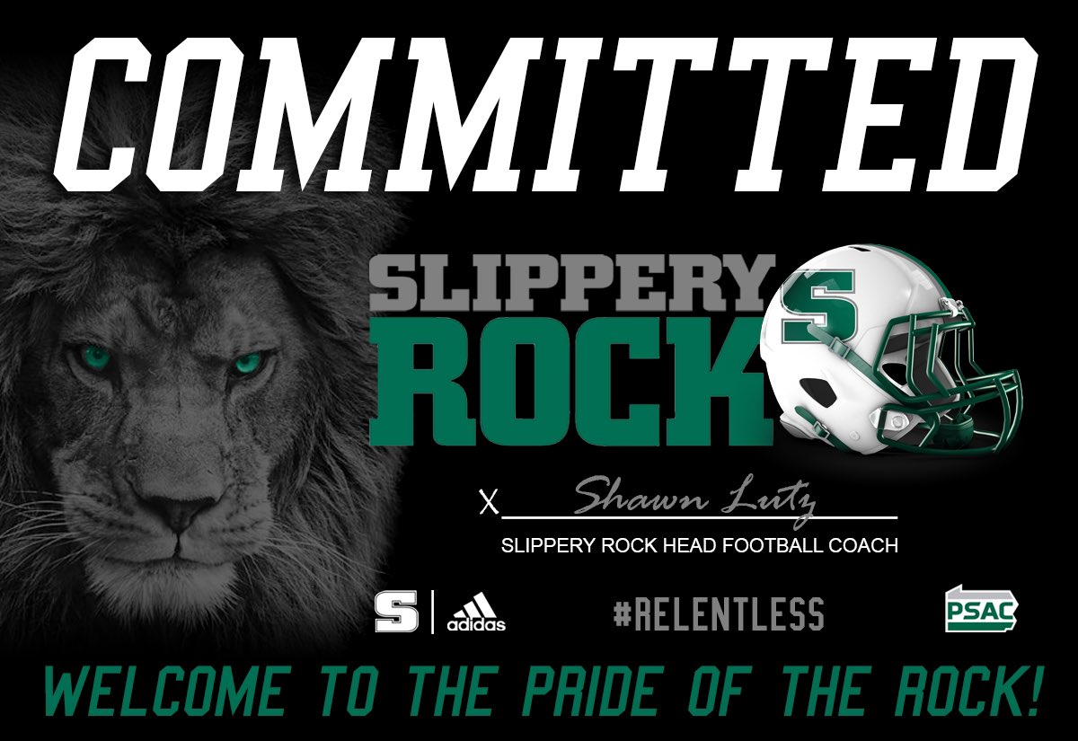 Elliot Premus (@epremus10) on Twitter photo I'm blessed to announce that I'll be furthering my academic and athletic career at Slippery Rock University!! 🪨💚<a href="/lutzsru/">Shawn Lutz</a> <a href="/CoachRazzanoSRU/">Dom Razzano</a>
<a href="/CoreyDinger/">Corey Dinger</a> <a href="/timbukowski6/">Tim Bukowski</a>
<a href="/SHSFootball4U/">Southmoreland Football</a> <a href="/WPIAL_Insider/">WPIAL Insider</a>
<a href="/PA_TodaySports/">PA Today</a> <a href="/wpialsportsnews/">WPIAL Sportsmen</a> <a href="/BillBeckner/">Bill Beckner</a> I'm blessed to announce that I'll be furthering my academic and athletic career at Slippery Rock University!! 🪨💚<a href="/lutzsru/">Shawn Lutz</a> <a href="/CoachRazzanoSRU/">Dom Razzano</a>
<a href="/CoreyDinger/">Corey Dinger</a> <a href="/timbukowski6/">Tim Bukowski</a>
<a href="/SHSFootball4U/">Southmoreland Football</a> <a href="/WPIAL_Insider/">WPIAL Insider</a>
<a href="/PA_TodaySports/">PA Today</a> <a href="/wpialsportsnews/">WPIAL Sportsmen</a> <a href="/BillBeckner/">Bill Beckner</a>