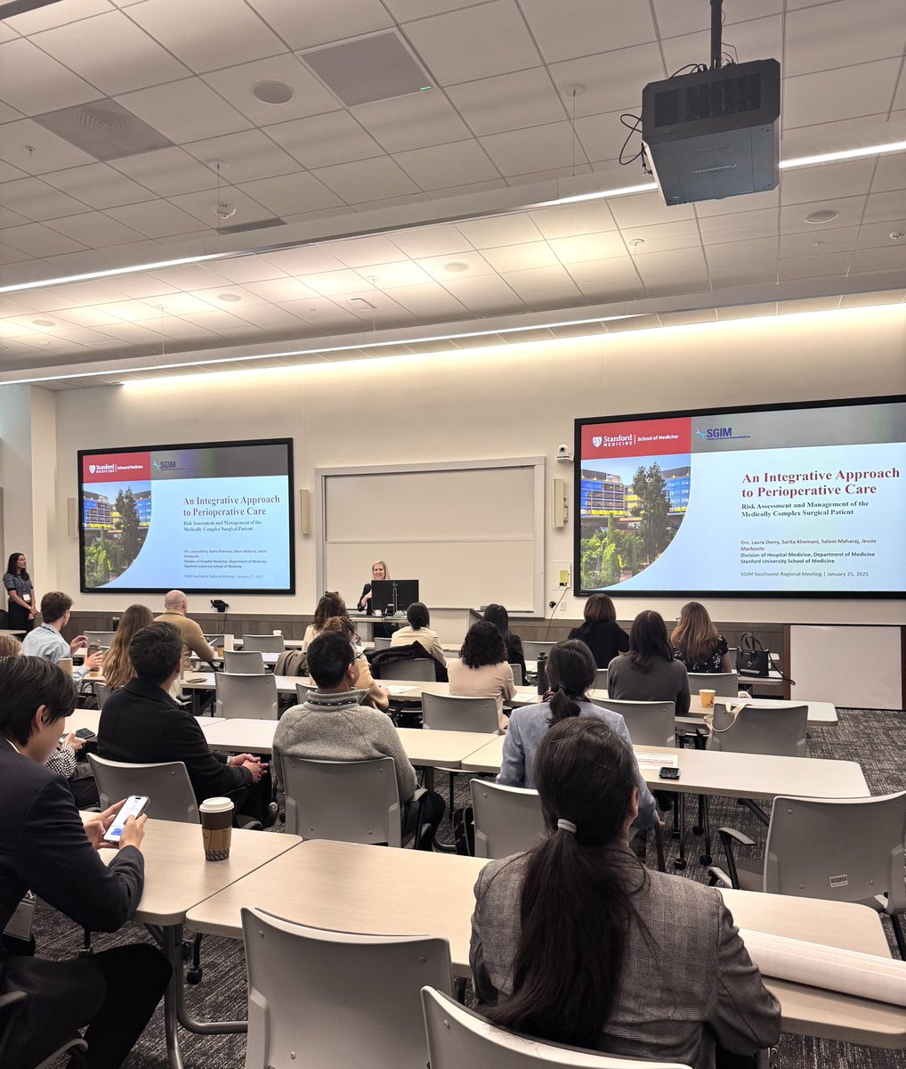 Laura Derry (@lauratderry) on Twitter photo Great time <a href="/SocietyGIM/">Society of General Internal Medicine (SGIM)</a> #Southwest regional meeting in SF hosting a #periop workshop with colleagues from <a href="/StanfordDeptMed/">Stanford Department of Medicine</a> <a href="/StanfordHospMed/">Stanford Division of Hospital Medicine</a> Congrats to my outstanding colleague and collaborator <a href="/salonikumarmd/">Saloni Kumar Maharaj</a> on the #LGIM Award! Great time <a href="/SocietyGIM/">Society of General Internal Medicine (SGIM)</a> #Southwest regional meeting in SF hosting a #periop workshop with colleagues from <a href="/StanfordDeptMed/">Stanford Department of Medicine</a> <a href="/StanfordHospMed/">Stanford Division of Hospital Medicine</a> Congrats to my outstanding colleague and collaborator <a href="/salonikumarmd/">Saloni Kumar Maharaj</a> on the #LGIM Award!