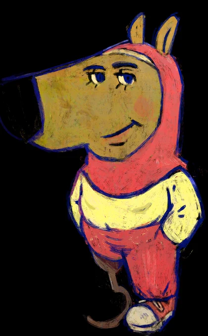 mental illnesses as paintings: being a little bit sleepy / being chronically online