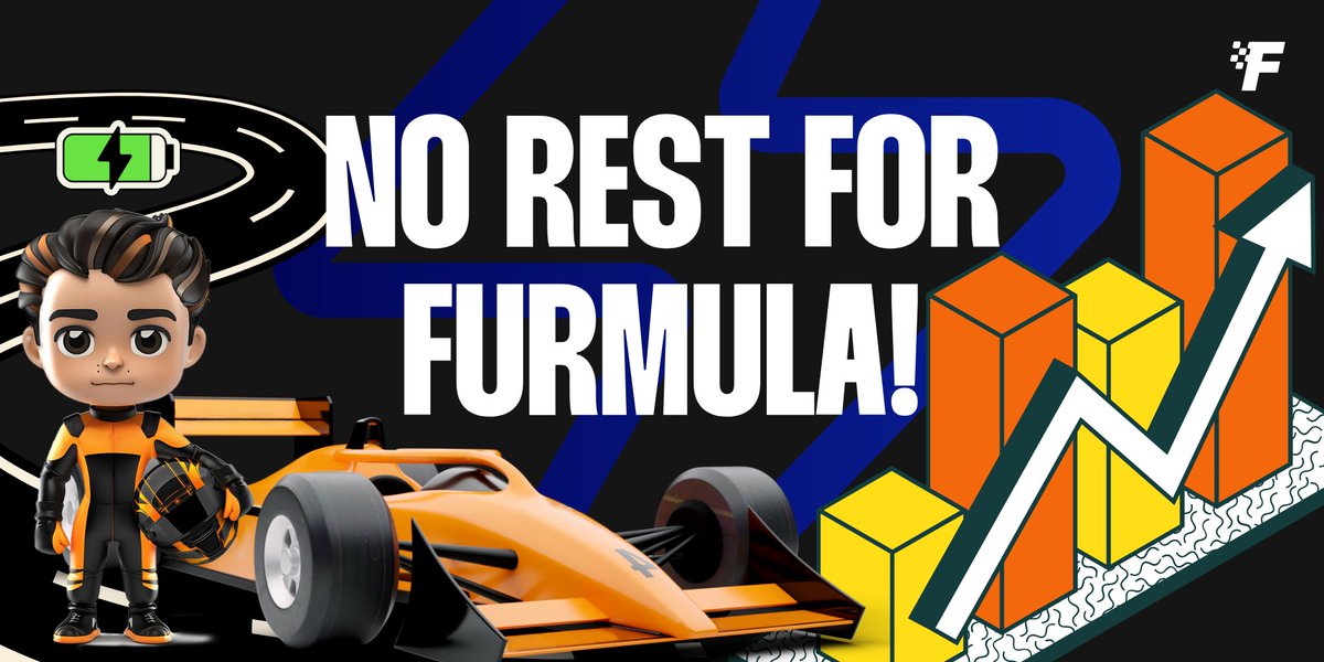 Furmulagames's tweet photo. No Rest for FURMULA! 🚀

While everyone else is taking a break, our team is hard at work developing the features you’ve all been waiting for.

We’re making great progress and can’t wait to return with some exciting announcements very soon. Stay tuned - it’ll be worth the wait!

#Furmula $FURM #GameFi