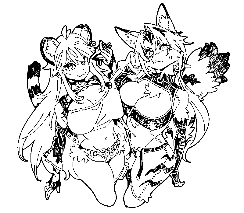 #Hoshia_onCanvus #젠레스 ㅎㅎㅎ😈