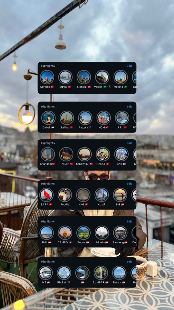 Bekerja keraslah sampai highlight ig kalian seperti ini, masyallah masih Asia gpp
Pelan” kita kejar yang diluar asia😍

Anw, let’s be moots on ig 👹