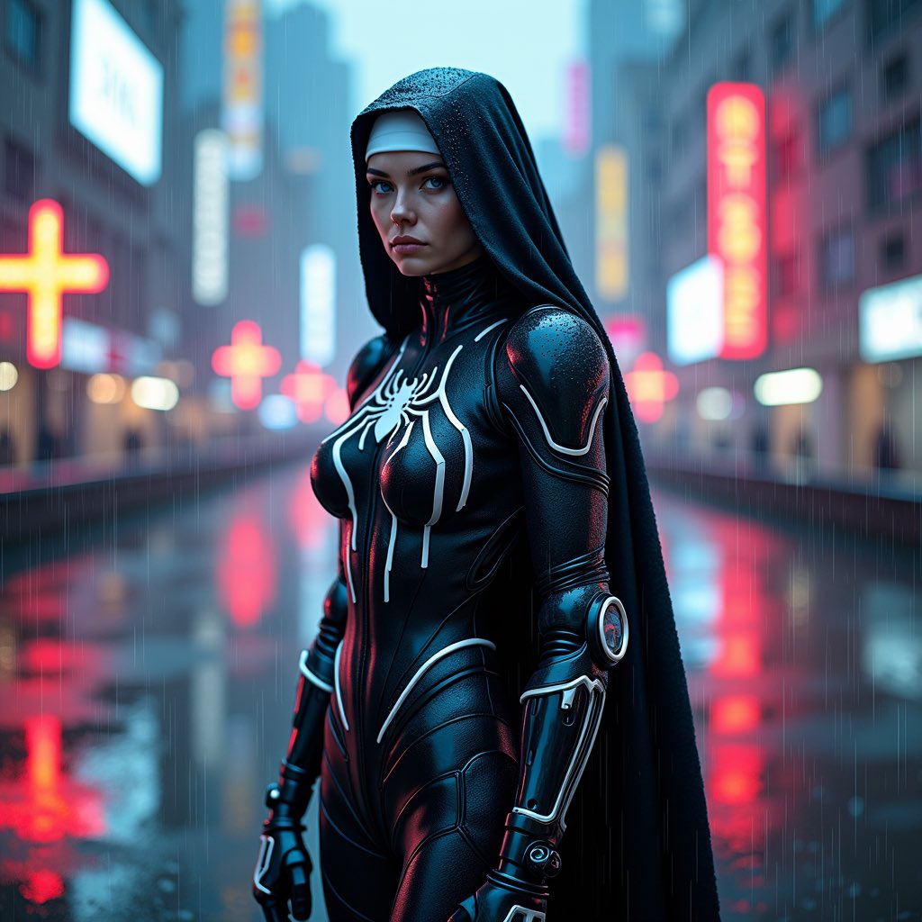 GGSoldier70's tweet photo. QT Spider Nun
#Nunday #StellaryAIART
@StellaryAI https://t.co/Mb6SWtZbt4