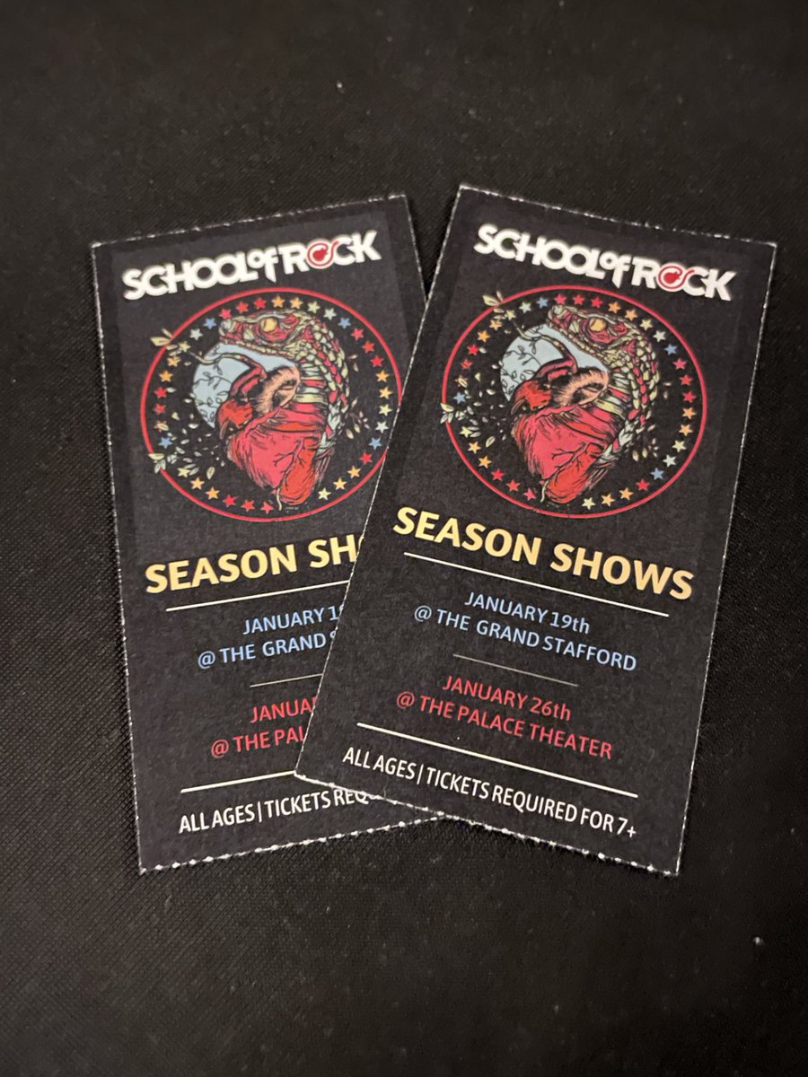 Mann4Edu's tweet photo. Watching some future rockers! 🤘🏼 🎸 

Live now at the Stafford Theater in Bryan 

Great work by @SchoolofRockUSA https://t.co/RvrkT3cPyV