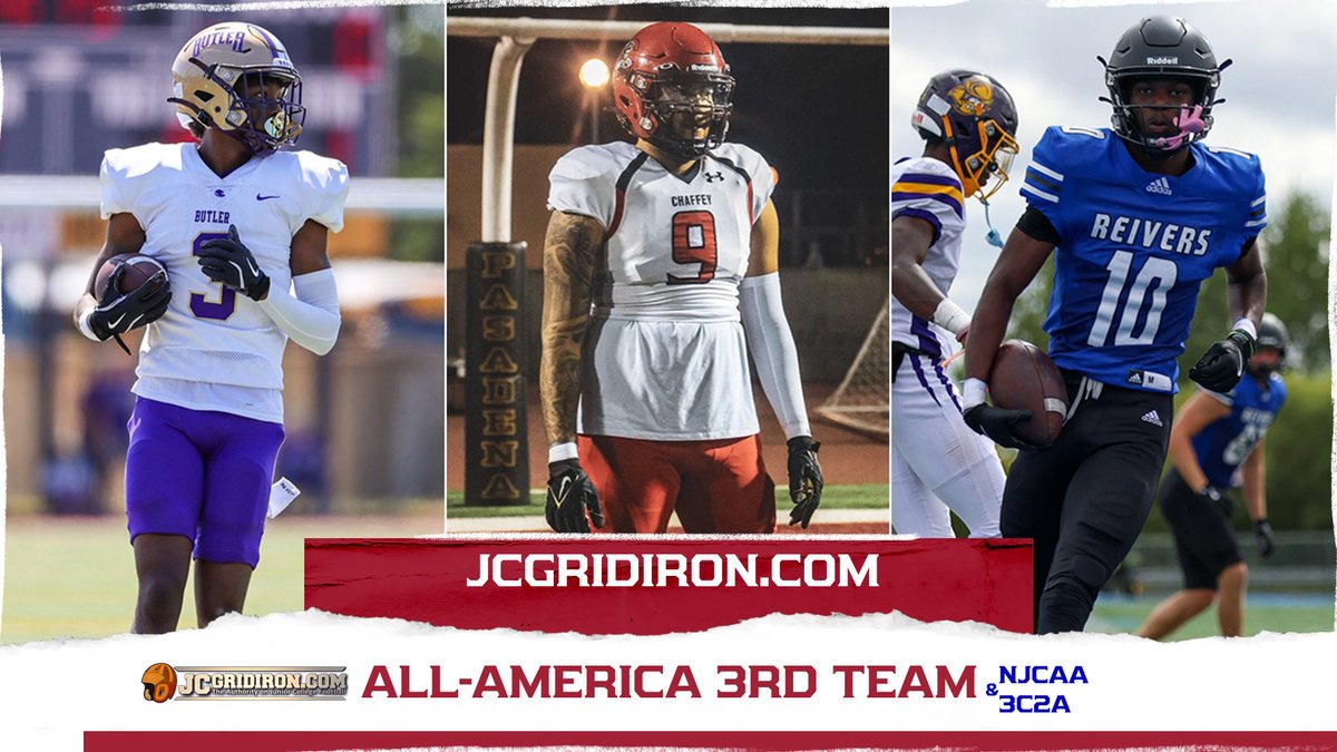 Brad Hoiseth (@bradhoiseth) on Twitter photo Meet some of the guys from the JCGridiron.com All-America 3rd Team released on Thursday at jcgridiron.rivals.com
<a href="/EugeneAvei1/">Eugene T. Avei</a> <a href="/OmarionDavis9/">Omarion Davis</a> <a href="/Madero_Julio24/">Julio Madero IV</a> <a href="/JohnathanAshl/">Johnathan Ashley</a> <a href="/JaureseeH52/">Jauresee Howard</a> <a href="/3igKen91/">Kenneth Andrews</a> <a href="/shefonboyd77/">Shefon Boyd</a> <a href="/s_mboumoua/">Steve Pierre Bolo Mboumoua</a> <a href="/JaydenMadkins/">Jayden “BIG CEO” Madkins 💣</a> <a href="/DevanLowe8/">Devan Lowe</a> <a href="/JequarriusM/">MC</a> Meet some of the guys from the JCGridiron.com All-America 3rd Team released on Thursday at jcgridiron.rivals.com
<a href="/EugeneAvei1/">Eugene T. Avei</a> <a href="/OmarionDavis9/">Omarion Davis</a> <a href="/Madero_Julio24/">Julio Madero IV</a> <a href="/JohnathanAshl/">Johnathan Ashley</a> <a href="/JaureseeH52/">Jauresee Howard</a> <a href="/3igKen91/">Kenneth Andrews</a> <a href="/shefonboyd77/">Shefon Boyd</a> <a href="/s_mboumoua/">Steve Pierre Bolo Mboumoua</a> <a href="/JaydenMadkins/">Jayden “BIG CEO” Madkins 💣</a> <a href="/DevanLowe8/">Devan Lowe</a> <a href="/JequarriusM/">MC</a>