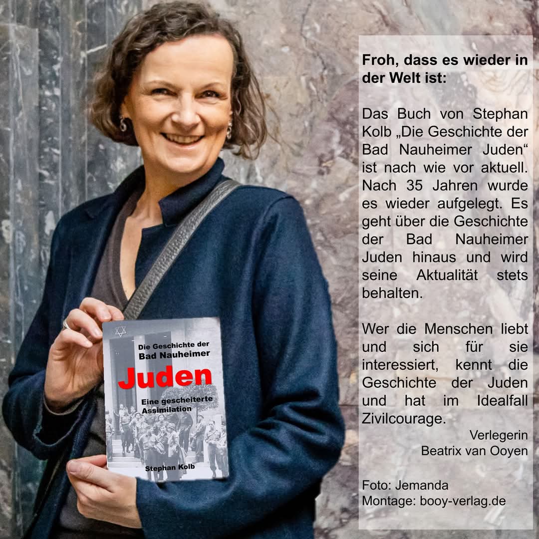 vanOoyenBeatrix's tweet photo. 🖤 ERINNERUNG 🖤 Auch unabhängig vom Jahrestag, möchte ich auf die Bücher von Stephan Kolb aufmerksam machen. Montag, 27.01.2025 jährt sich zum 80. Mal die Befreiung des Lagerkomplexes Auschwitz. Das Datum mahnt, generell keinerlei Extremismus zuzulassen. #Antisemitismus https://t.co/XJBUj2BUn8