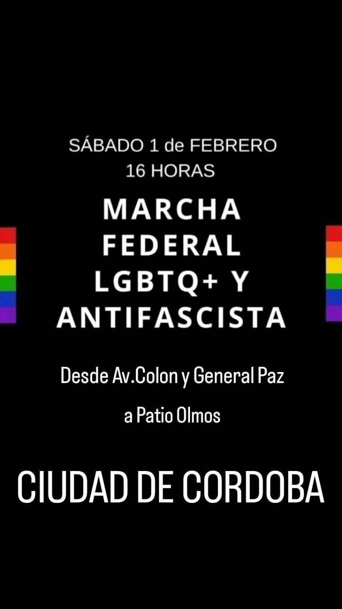 Febrero empieza a pura marcha.
Nos vemos acá.
Compartir 
Hacer circular 
Viralizar 
<a href="/FrancaChafi/">Franca Chiafitella</a> <a href="/andyferreyra/">Andy Ferreyra</a> ( lo cubrís?) <a href="/lagomateo/">Mateo Lago</a>  
Venite <a href="/Florfed/">Flor Ferrero ⭐️⭐️⭐️</a> !
<a href="/sosagustina/">Agustina 🩷</a> vengan con el profe
Vamos <a href="/pequitasnatura/">ZULE💚</a> ?