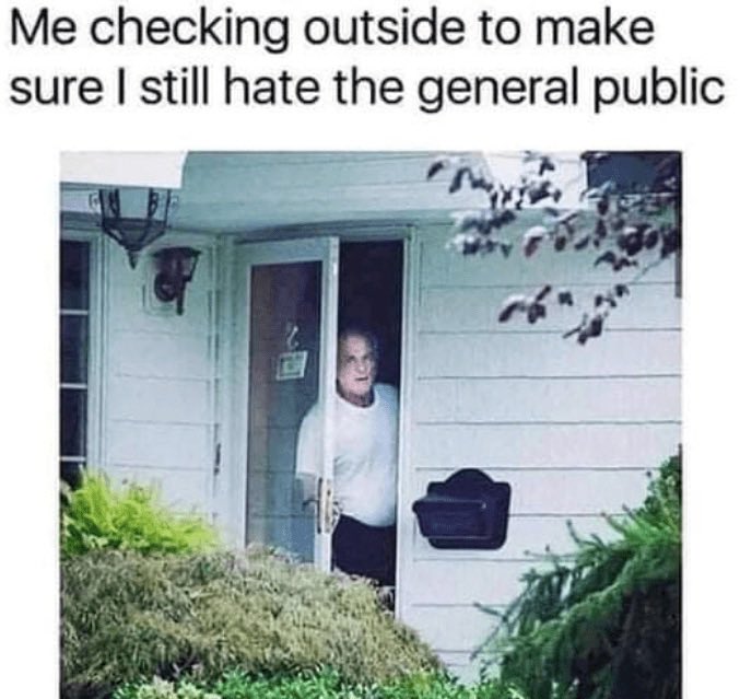 lianna_conda's tweet photo. Man, I just hate it when I go outside and there's people there. 😝😏 #AntiSocialMedia #NotAPeoplePerson #SocietyIsWhatsWrongWithSociety https://t.co/zdIsjSnx0O