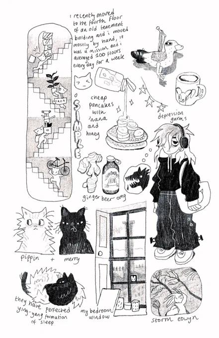 little drawing of life. january tested me 