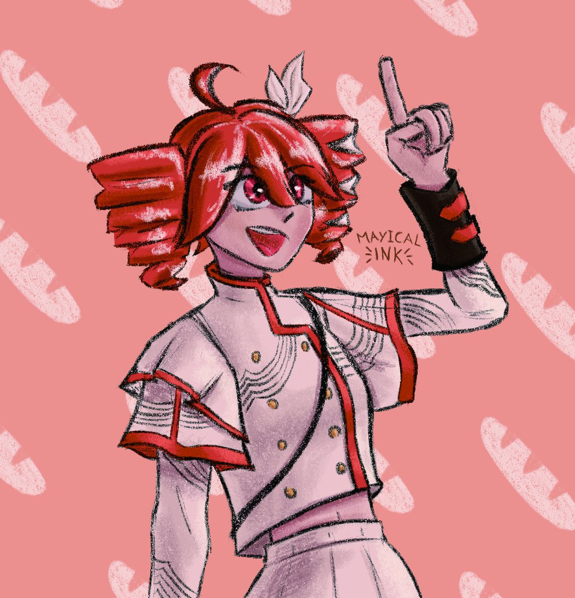 mayical_star's tweet photo. QUICK, TETO, HOW MANY BRAINCELLS DO YOU HAVE

#KasaneTeto #SynthV #fanart https://t.co/F8VyFqgrao